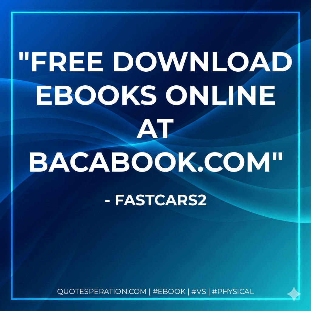 Free download ebooks online at bacabook.com - fastcars2